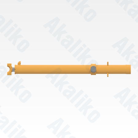 Side view of replacement blade lift hydraulic cylinder for Caterpillar D9 track loader, OEM part number 560-3756