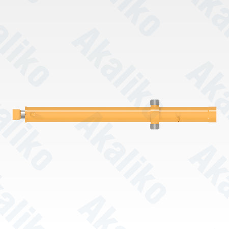 Top view of replacement blade lift hydraulic cylinder for Caterpillar D9 track loader, OEM part number 560-3756