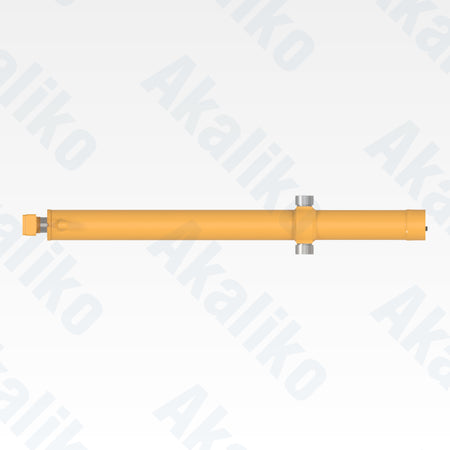 Top view of replacement blade lift hydraulic cylinder for Caterpillar D9R track loader, OEM part number 165-8633