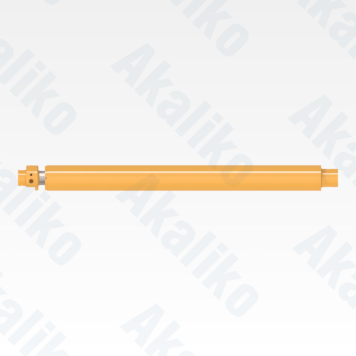 Top view of replacement front jack hydraulic cylinder for Caterpillar MD6250 rotary drill, OEM part number 510-8157