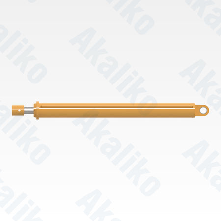 Side view of replacement jack leveling hydraulic cylinder for Caterpillar MD6250 rotary drill, OEM part number 475-0582