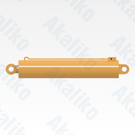 Side view of replacement mast raise hydraulic cylinder for Caterpillar MD6250 rotary drill, OEM part number 518-7837