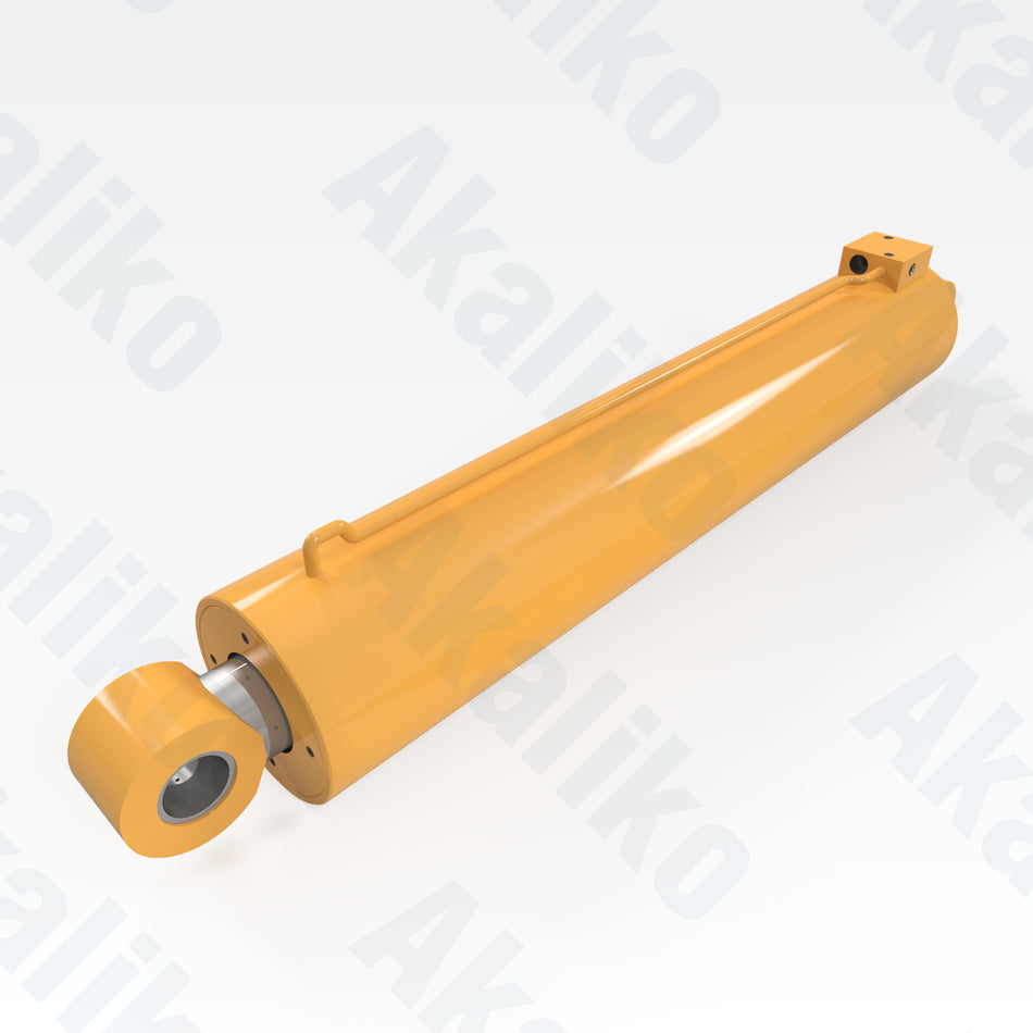 Replacement rear jack hydraulic cylinder for Caterpillar MD6250 rotary drill, OEM part number 447-2670, aftermarket heavy equipment parts