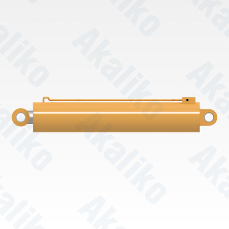 Side view of replacement rear jack hydraulic cylinder for Caterpillar MD6250 rotary drill, OEM part number 447-2670