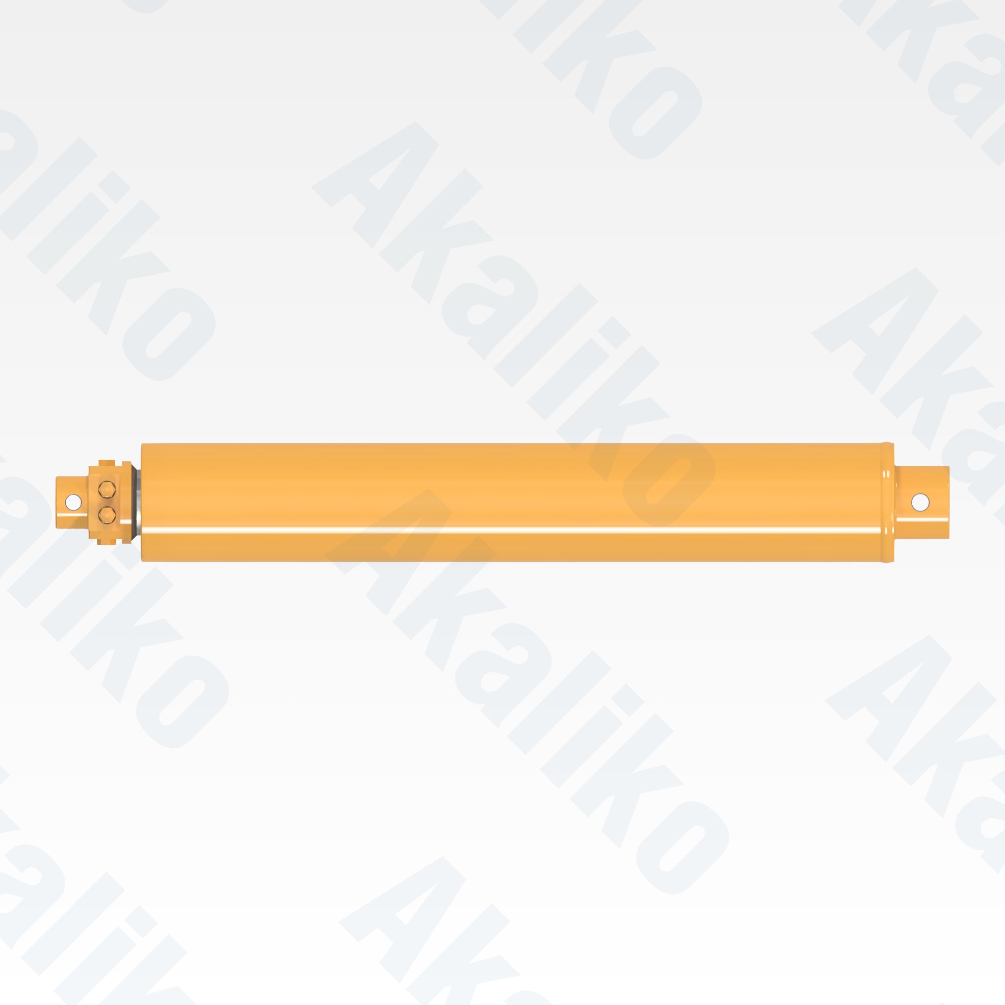 Top view of replacement jack hydraulic cylinder for Caterpillar MD6540 rotary drill, OEM part number 443-6895