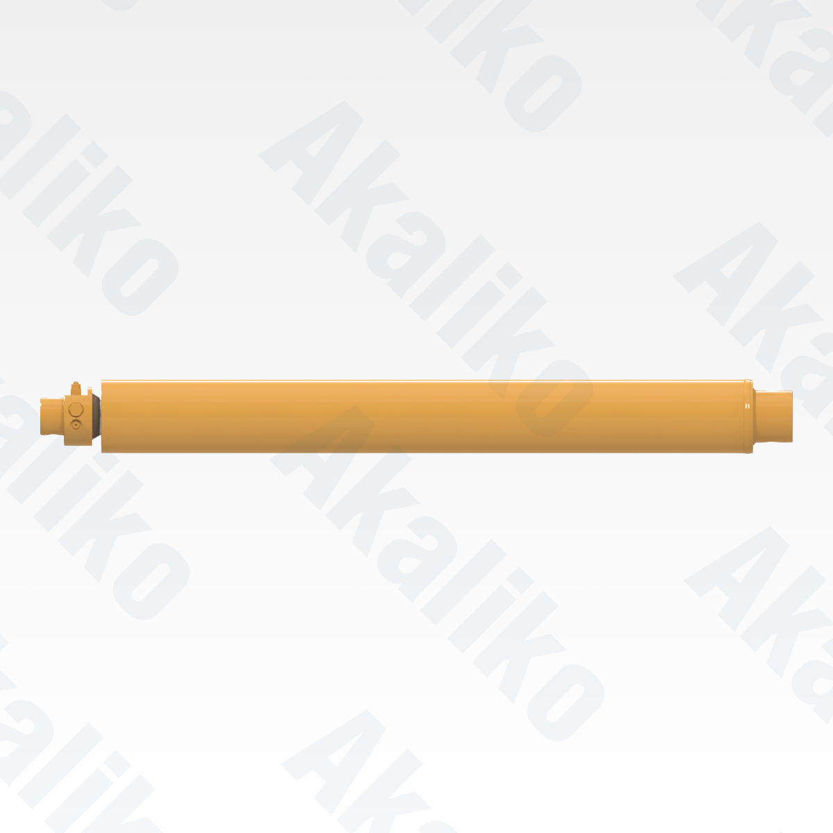 Side view of replacement jack hydraulic cylinder for Caterpillar MD6540 rotary drill, OEM part number 530-6870
