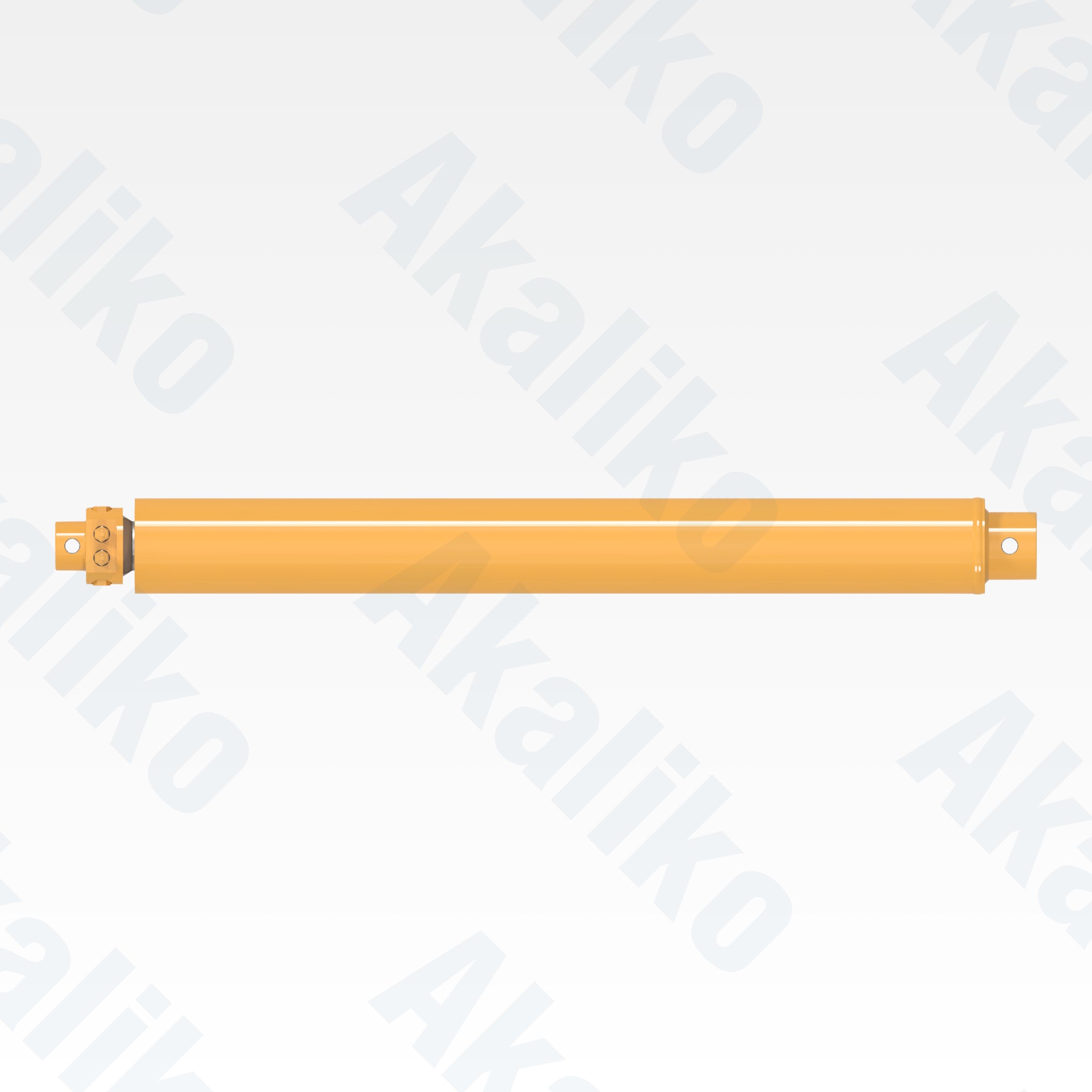 Top view of replacement jack hydraulic cylinder for Caterpillar MD6540 rotary drill, OEM part number 530-6870