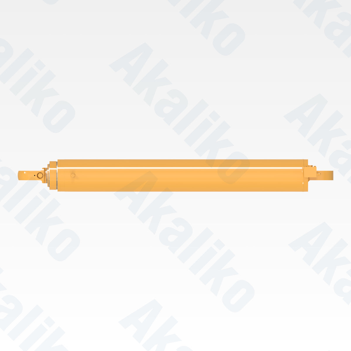 Top view of replacement tower rise hydraulic cylinder for Caterpillar MD6540 rotary drill, OEM part number 476-0283