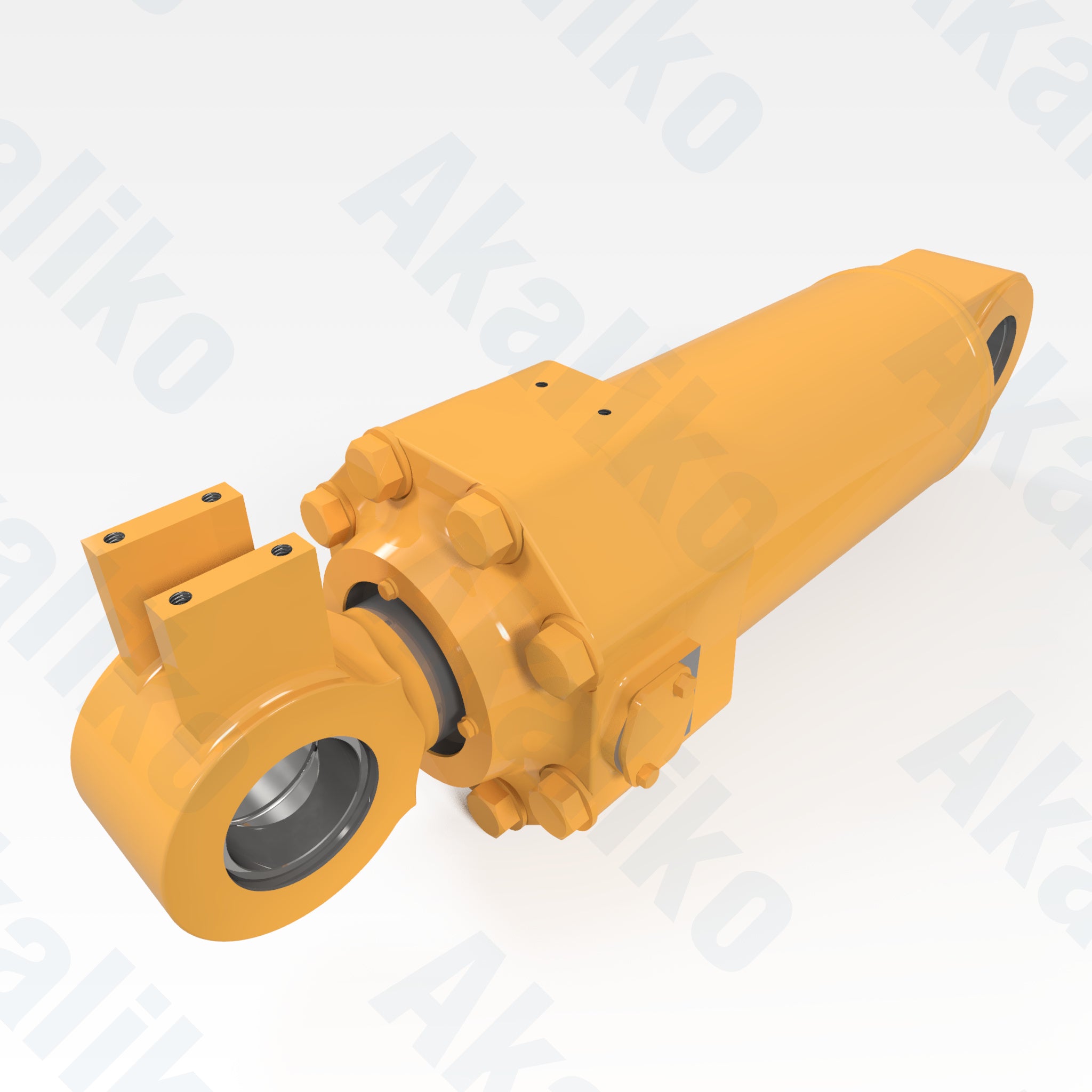 Replacement tilt hydraulic cylinder for Caterpillar R1300 underground loader, OEM part number 154-6904, aftermarket heavy equipment parts