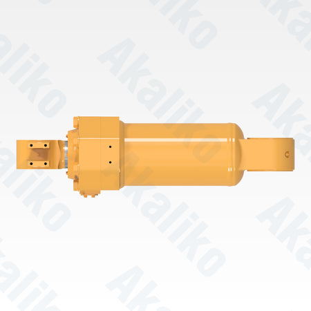 Top view of replacement tilt hydraulic cylinder for Caterpillar R1300 underground loader, OEM part number 154-6904