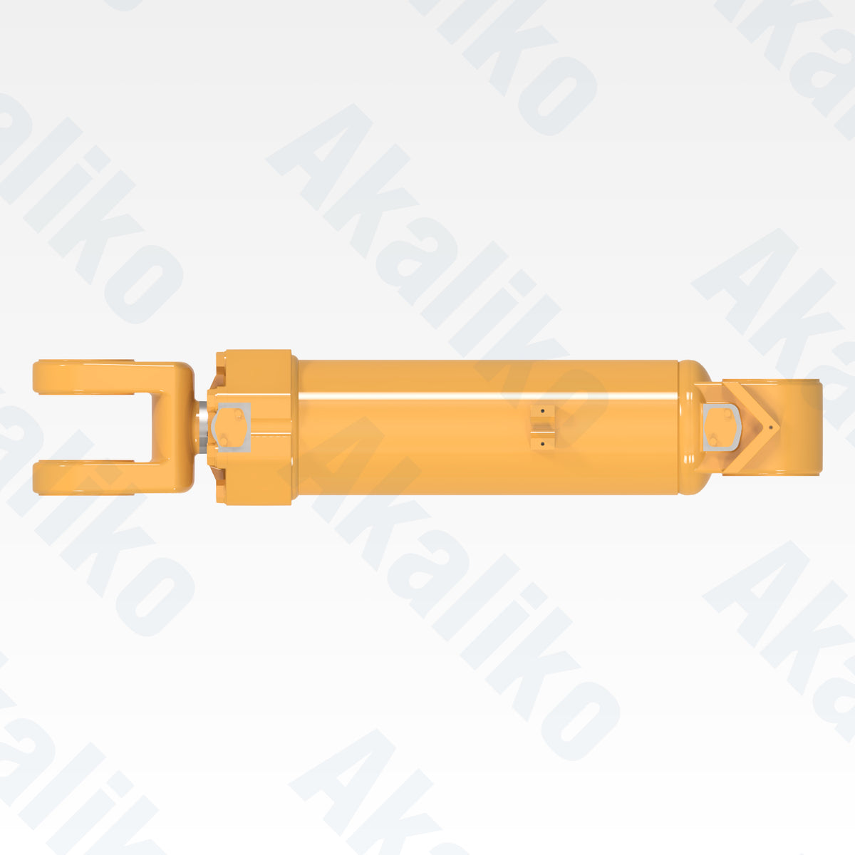Top view of replacement lift hydraulic cylinder for Caterpillar R2900 underground loader, OEM part number 303-4001