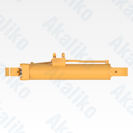 Top view of replacement steering hydraulic cylinder for Caterpillar R2900 underground loader, OEM part number 173-9477