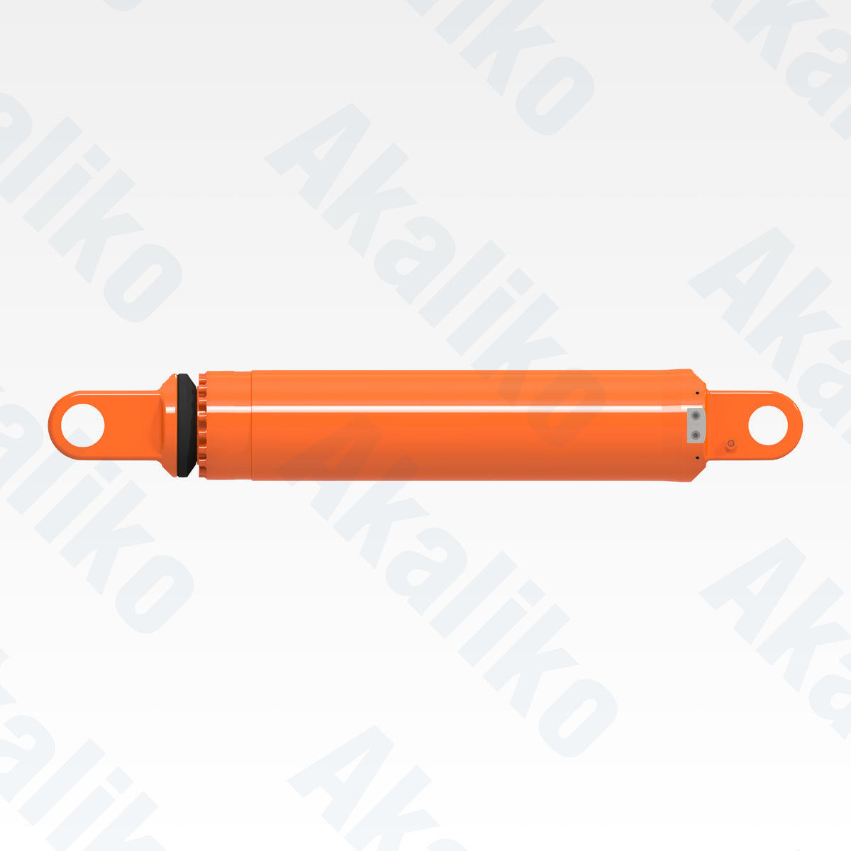 Side view of replacement front suspension hydraulic cylinder for Hitachi EH4000AC-3 dump truck, OEM part number 4708921