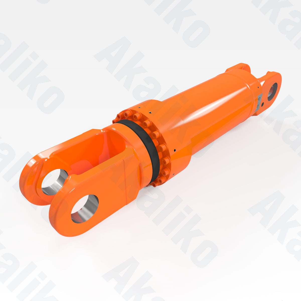 Replacement rear suspension hydraulic cylinder for Hitachi EH4000AC-3 dump truck, OEM part number 4715879, aftermarket heavy equipment parts