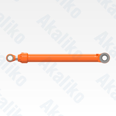 Side view of replacement boom hydraulic cylinder for Hitachi EX1200-6 excavator, OEM part number 4682480