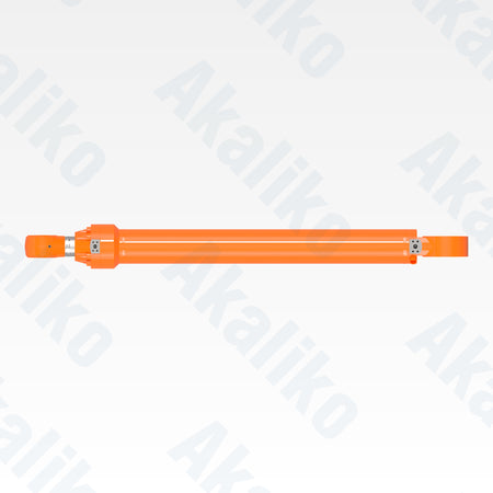 Top view of replacement boom hydraulic cylinder for Hitachi EX1200-6 excavator, OEM part number 4682480