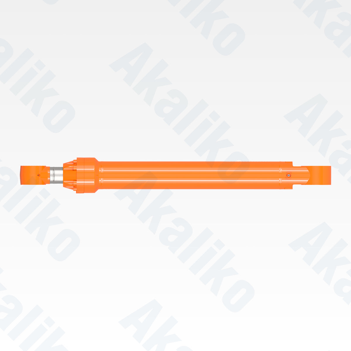 Top view of replacement bucket hydraulic cylinder for Hitachi EX1200-6 excavator, OEM part number 4450651