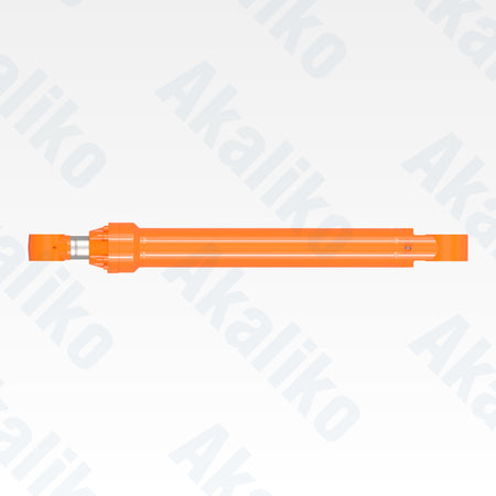 Top view of replacement bucket hydraulic cylinder for Hitachi EX1200-6 excavator, OEM part number 4450651