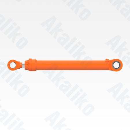 Side view of replacement arm hydraulic cylinder for Hitachi EX1900-6 excavator, OEM part number 4456955