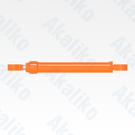 Top view of replacement arm hydraulic cylinder for Hitachi EX1900-6 excavator, OEM part number 4456955