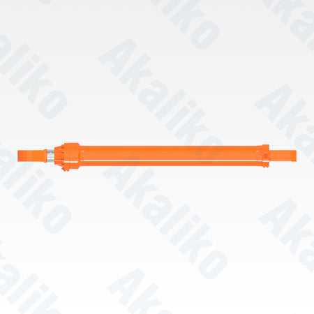 Top view of replacement bucket hydraulic cylinder for Hitachi EX1900-6 excavator, OEM part number 4478057