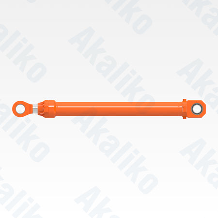 Side view of replacement bucket hydraulic cylinder for Hitachi EX1900-6 excavator, OEM part number 4478058