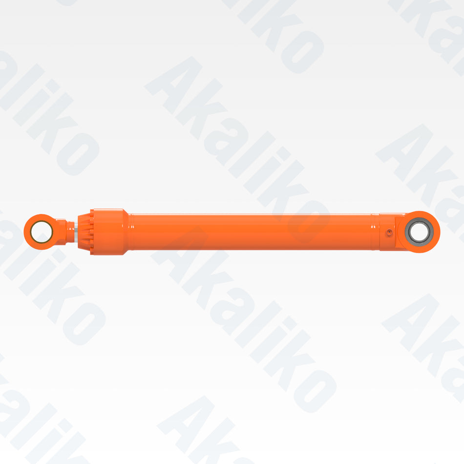 Side view of replacement arm hydraulic cylinder for Hitachi EX2500-5/EX2500-6/EX2600-6 excavator, OEM part number 4418067