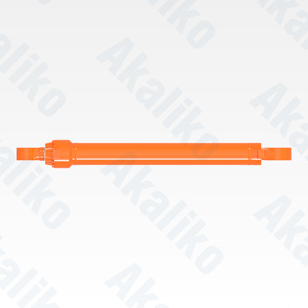 Top view of replacement boom hydraulic cylinder for Hitachi EX2500-5/EX2500-6/EX2600-6 excavator, OEM part number 4436678