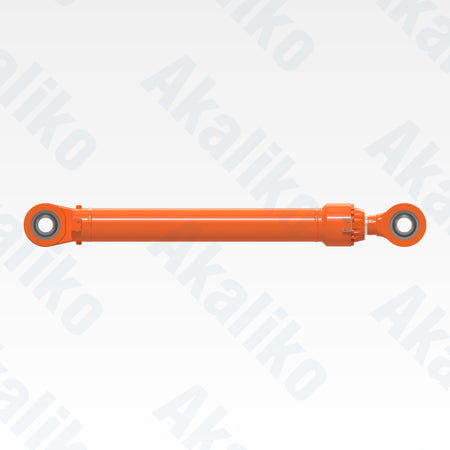 Side view of replacement arm hydraulic cylinder for Hitachi EX3600-6 excavator, OEM part number 4484270