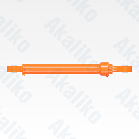 Top view of replacement arm hydraulic cylinder for Hitachi EX3600-6 excavator, OEM part number 4484270