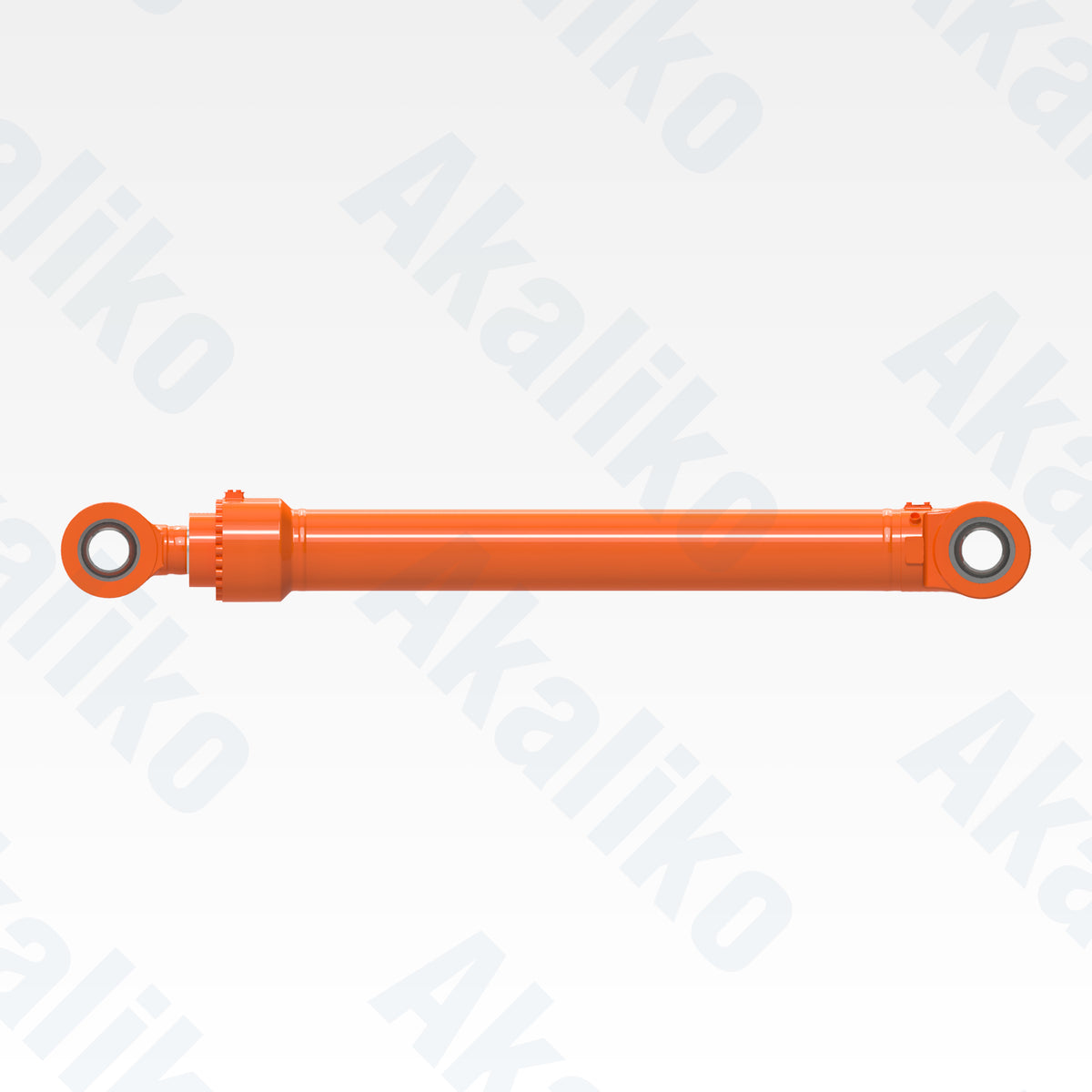 Side view of replacement boom hydraulic cylinder for Hitachi EX3600-6 excavator, OEM part number 4484266