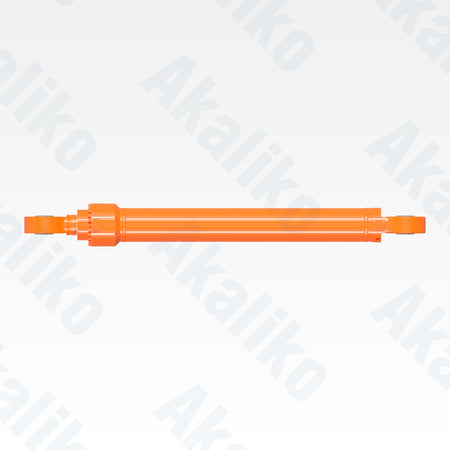 Top view of replacement boom hydraulic cylinder for Hitachi EX3600-6 excavator, OEM part number 4484266