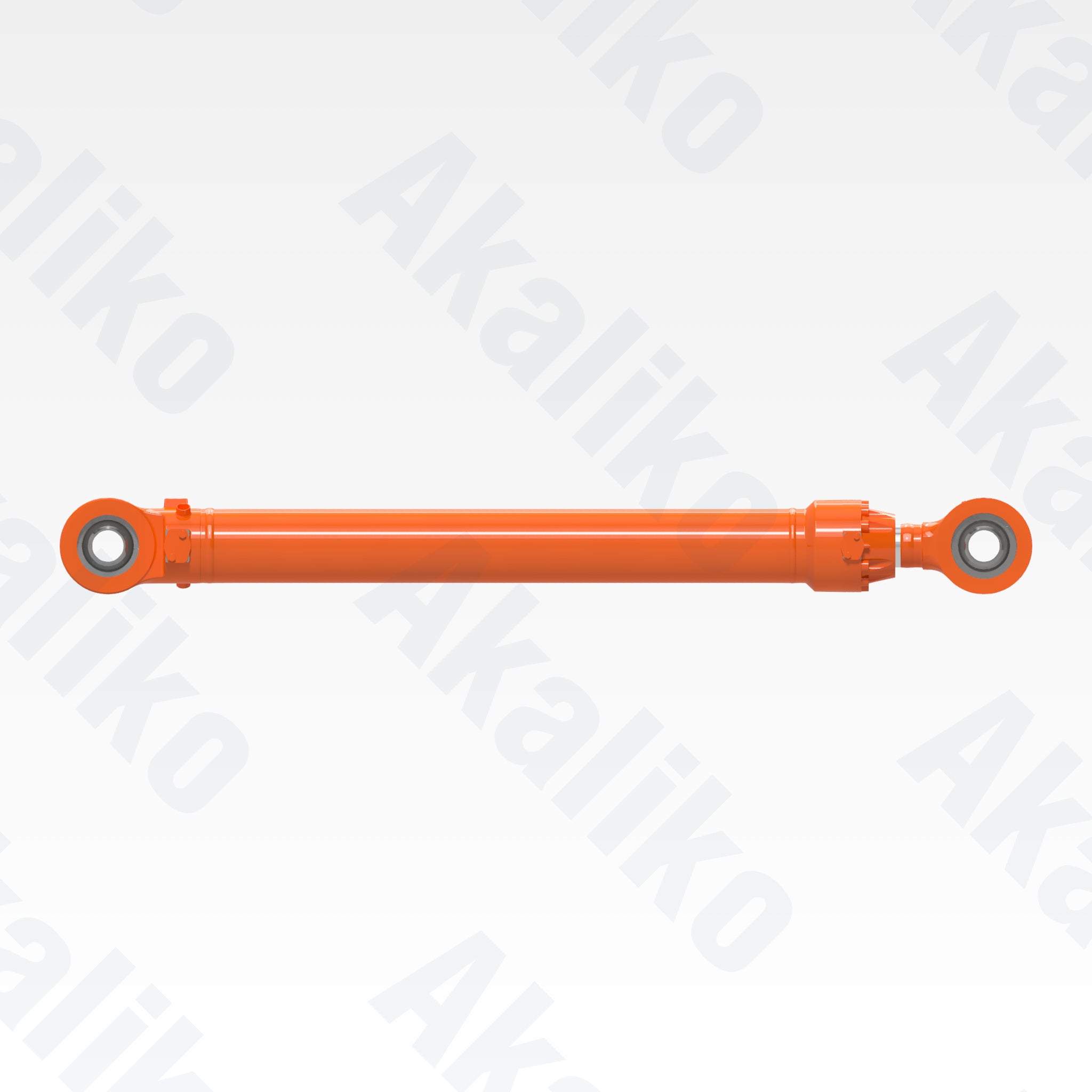 Side view of replacement bucket hydraulic cylinder for Hitachi EX3600-6 excavator, OEM part number 4484272