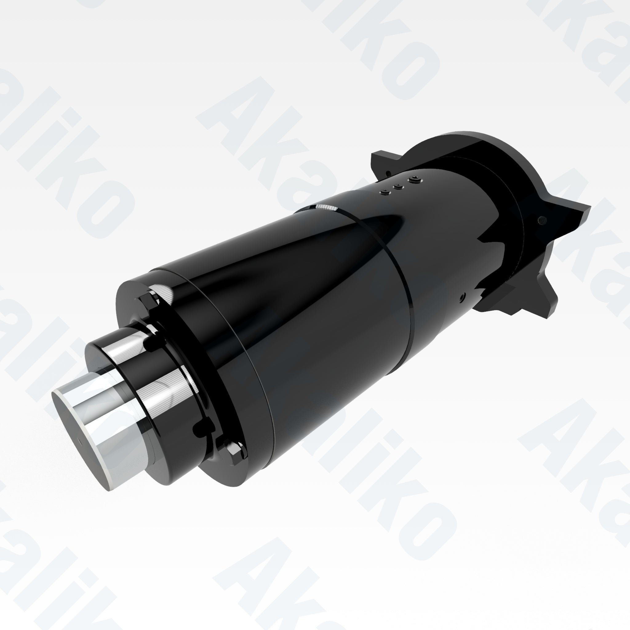 Replacement track adjuster hydraulic cylinder for Hitachi EX3600-6 excavator, OEM part number 9230797, aftermarket heavy equipment parts