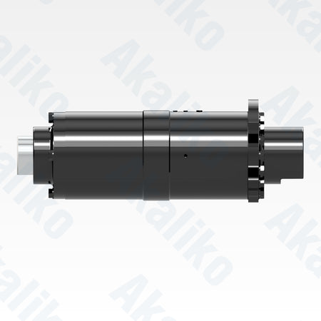 Side view of replacement track adjuster hydraulic cylinder for Hitachi EX3600-6 excavator, OEM part number 9230797