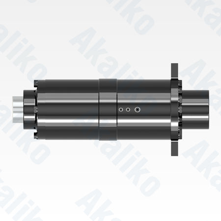 Top view of replacement track adjuster hydraulic cylinder for Hitachi EX3600-6 excavator, OEM part number 9230797