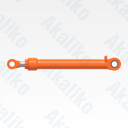 Side view of replacement arm hydraulic cylinder for Hitachi EX3600-6LD excavator, OEM part number 4433372