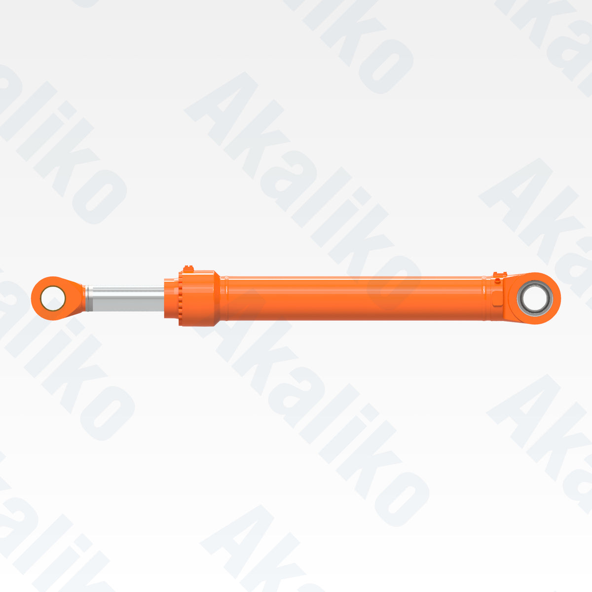 Side view of replacement boom hydraulic cylinder for Hitachi EX3600-6LD excavator, OEM part number 4433371