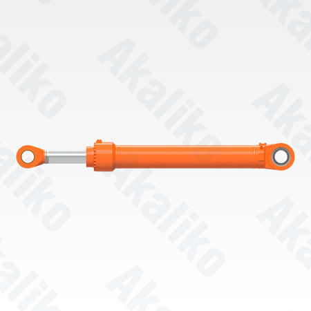 Side view of replacement boom hydraulic cylinder for Hitachi EX3600-6LD excavator, OEM part number 4433371