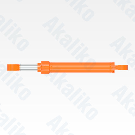 Top view of replacement boom hydraulic cylinder for Hitachi EX3600-6LD excavator, OEM part number 4433371