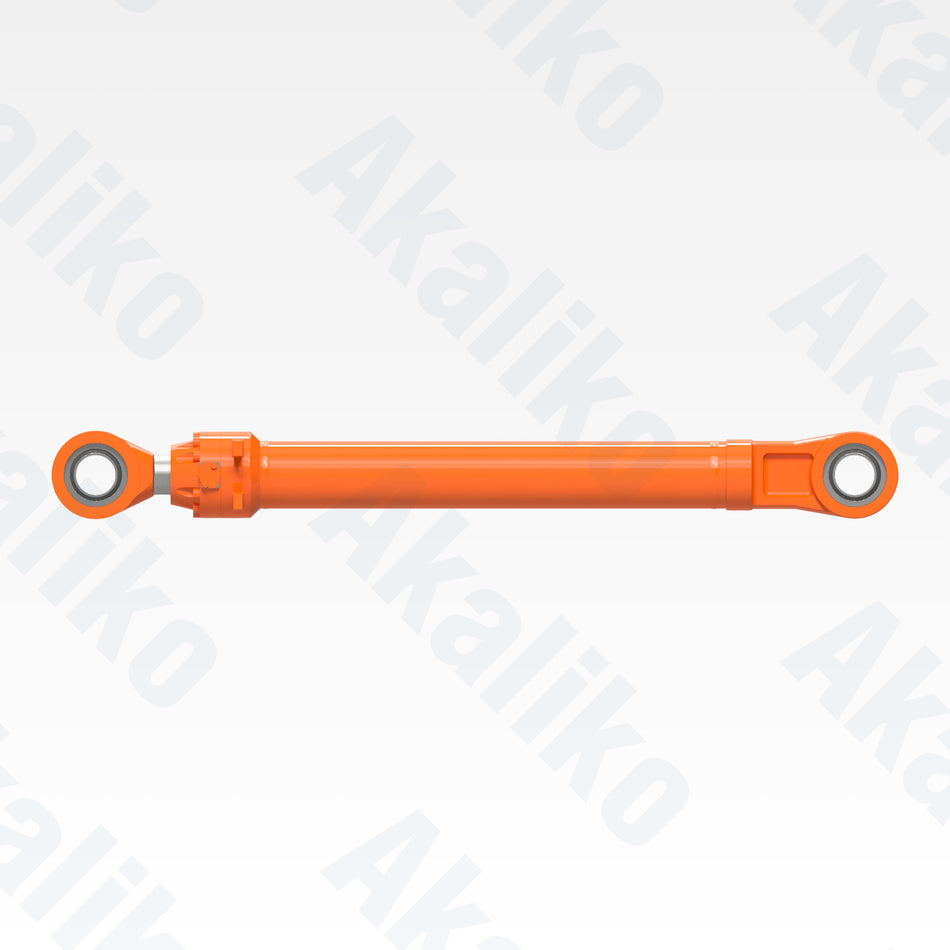 Side view of replacement bucket hydraulic cylinder for Hitachi EX3600-6LD excavator, OEM part number 4619952/4619953