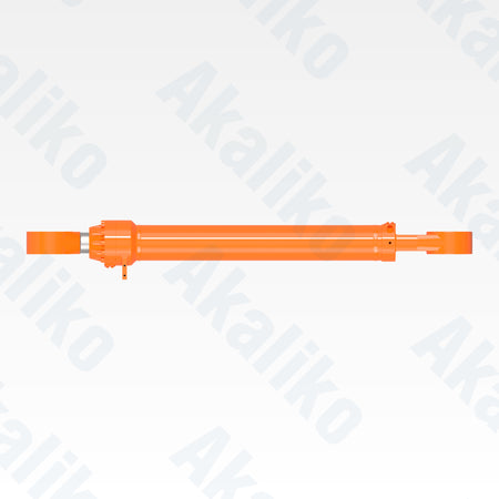 Top view of replacement bucket hydraulic cylinder for Hitachi EX3600-6LD excavator, OEM part number 4619952/4619953
