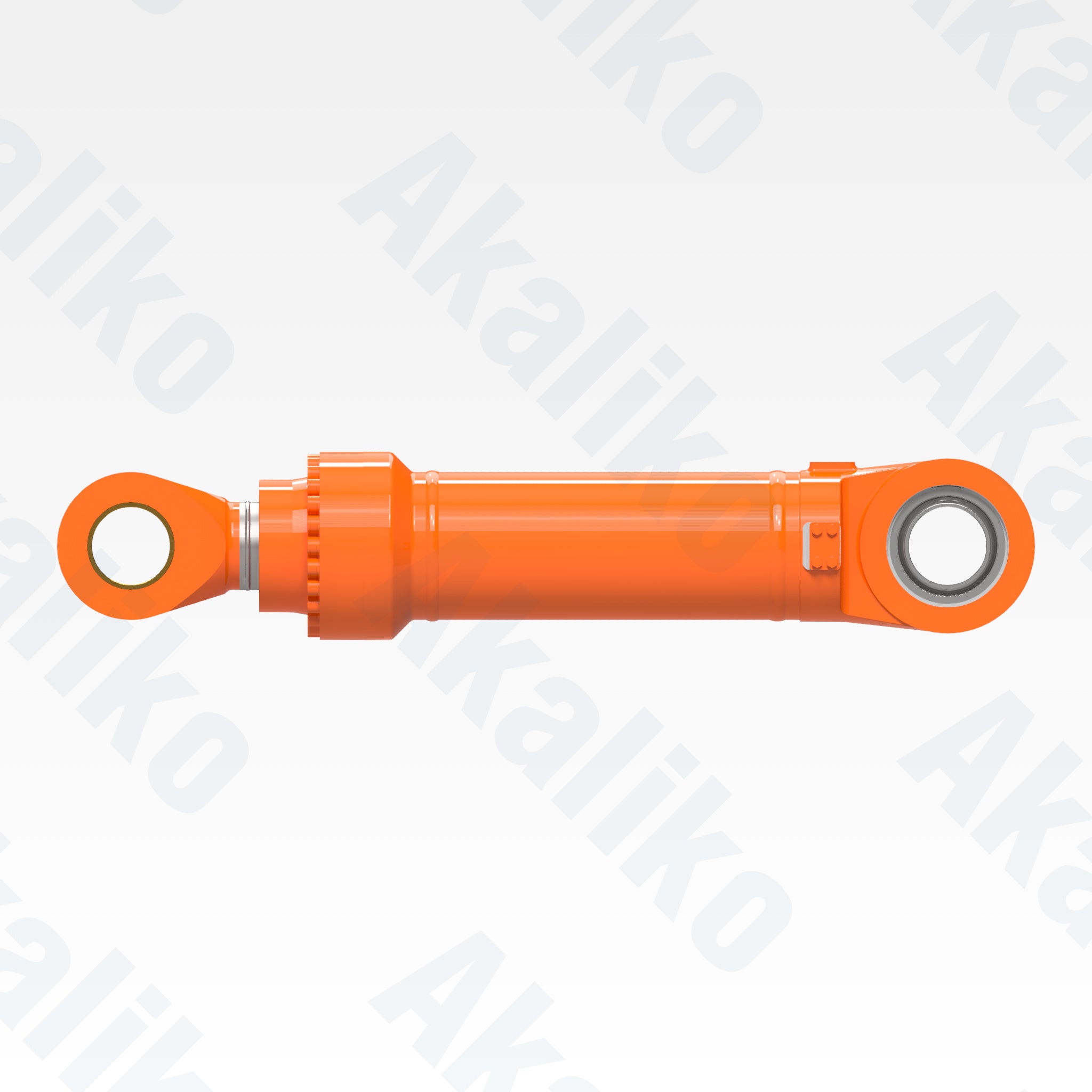 Side view of replacement level hydraulic cylinder for Hitachi EX3600-6LD excavator, OEM part number 4433373