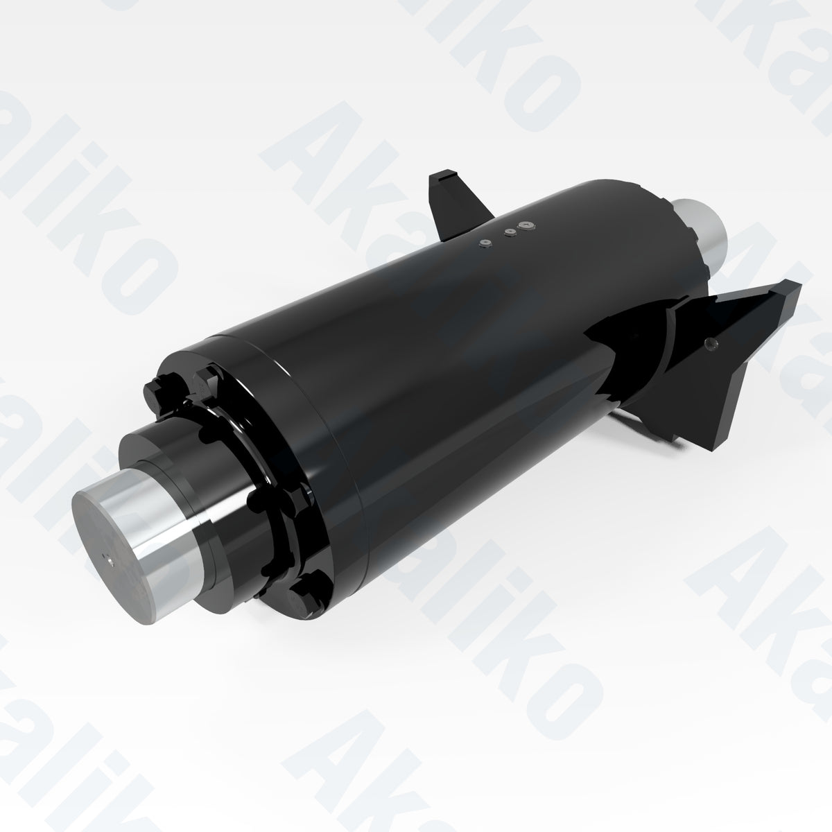 Replacement track adjuster hydraulic cylinder for Hitachi EX5600-6LD excavator, OEM part number 9230798, aftermarket heavy equipment parts