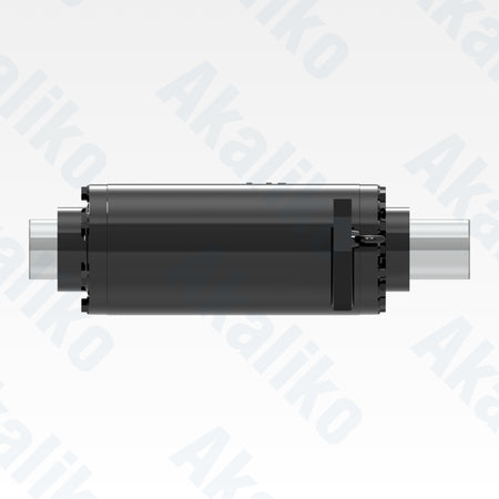 Side view of replacement track adjuster hydraulic cylinder for Hitachi EX5600-6LD excavator, OEM part number 9230798