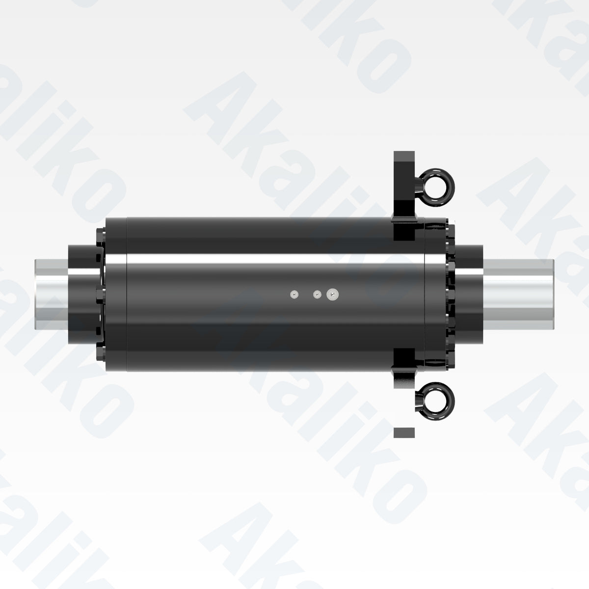 Top view of replacement track adjuster hydraulic cylinder for Hitachi EX5600-6LD excavator, OEM part number 9230798