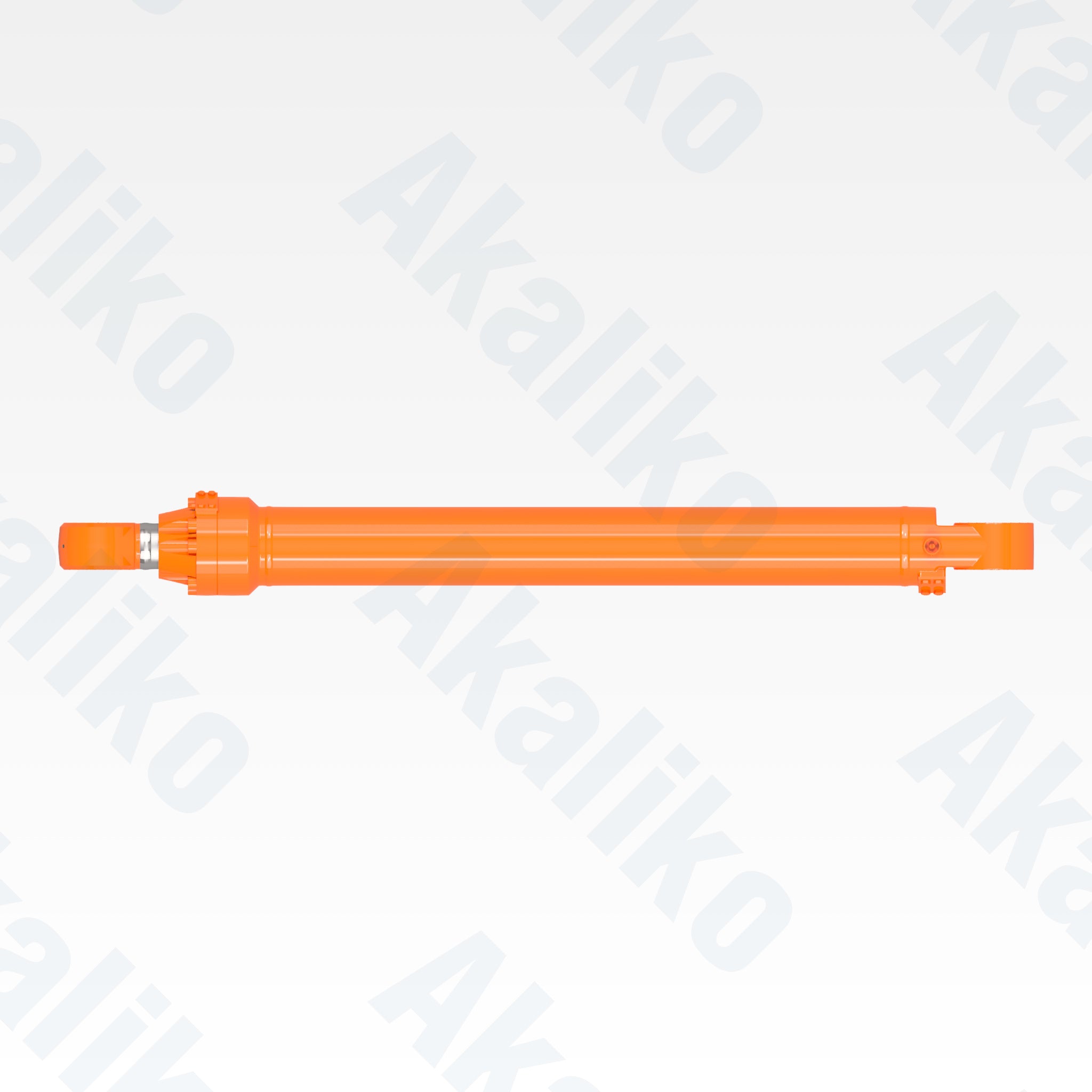 Top view of replacement arm hydraulic cylinder for Hitachi ZX870-3 excavator, OEM part number 4638083