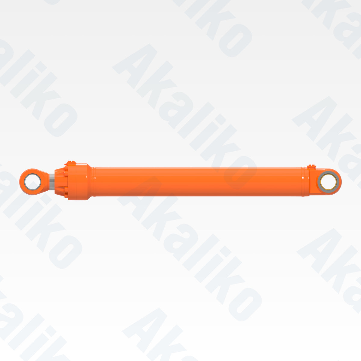 Side view of replacement boom hydraulic cylinder for Hitachi ZX870-3 excavator, OEM part number 4638080/4638081