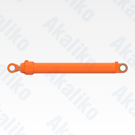 Side view of replacement boom hydraulic cylinder for Hitachi ZX870-3 excavator, OEM part number 4638080/4638081