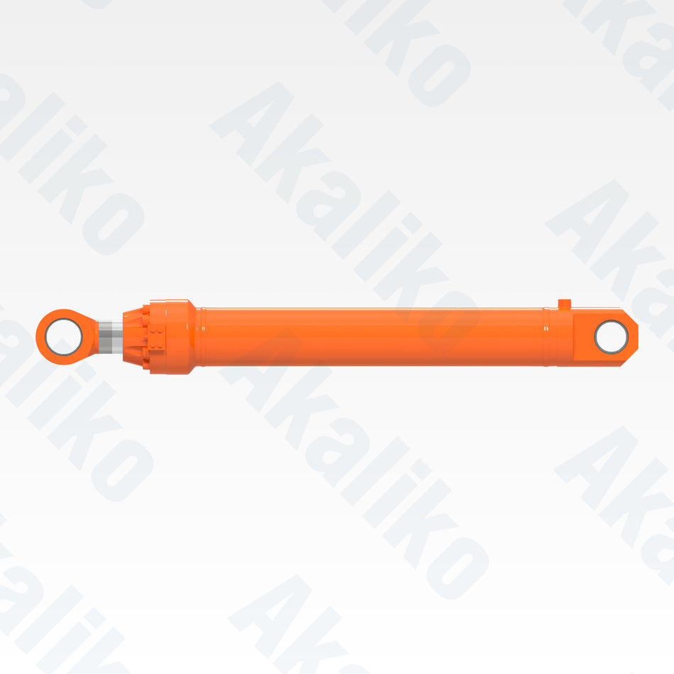 Side view of replacement bucket hydraulic cylinder for Hitachi ZX870-3 excavator, OEM part number 4659271
